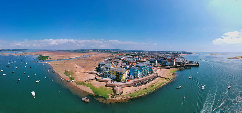 Exmouth in Devon is a great summer holiday destination